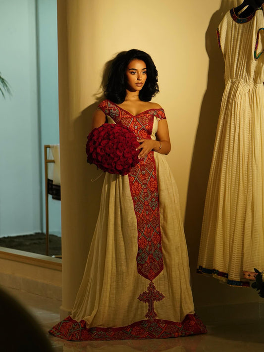 Elegant Habesha Dress Timeless Ethiopian Traditional Clothing