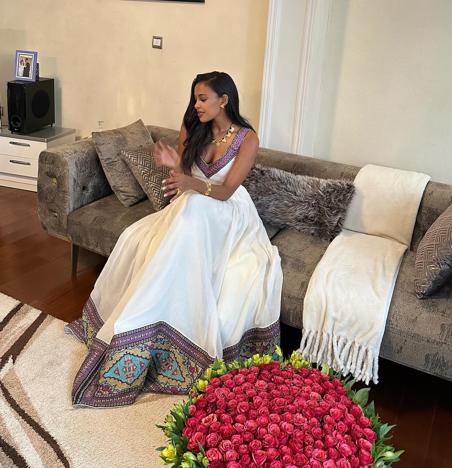 Ethiopian clothing elegance refined habesha kemis inspired by habesha traditional dress