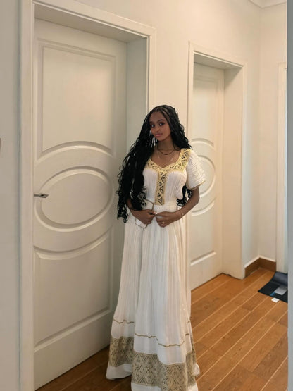 Habesha Dress Elegant & Authentic Traditional Ethiopian Dress Design
