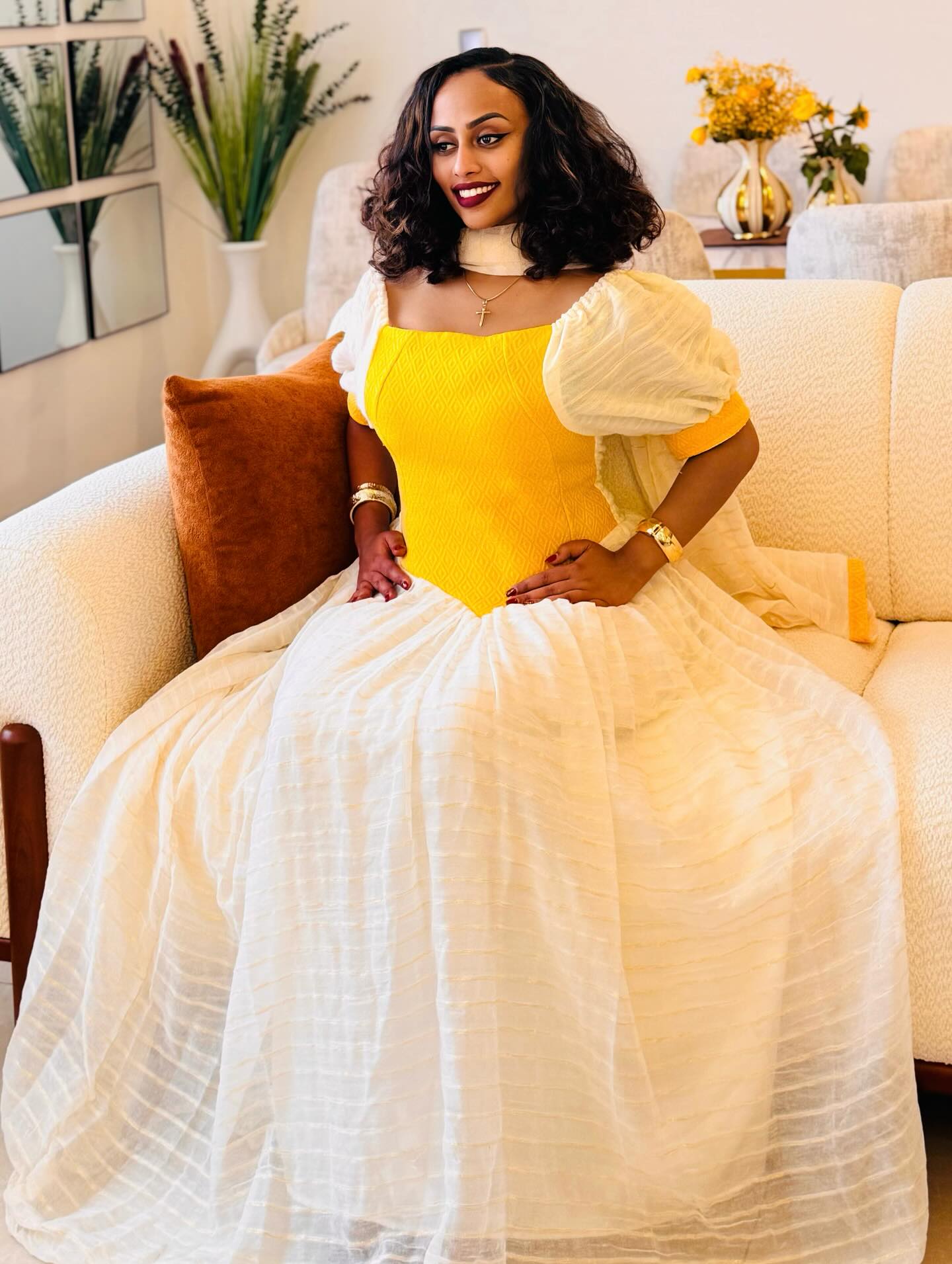 Stunning Habesha Kemis A Modern Reflection of Traditional Ethiopian Dress