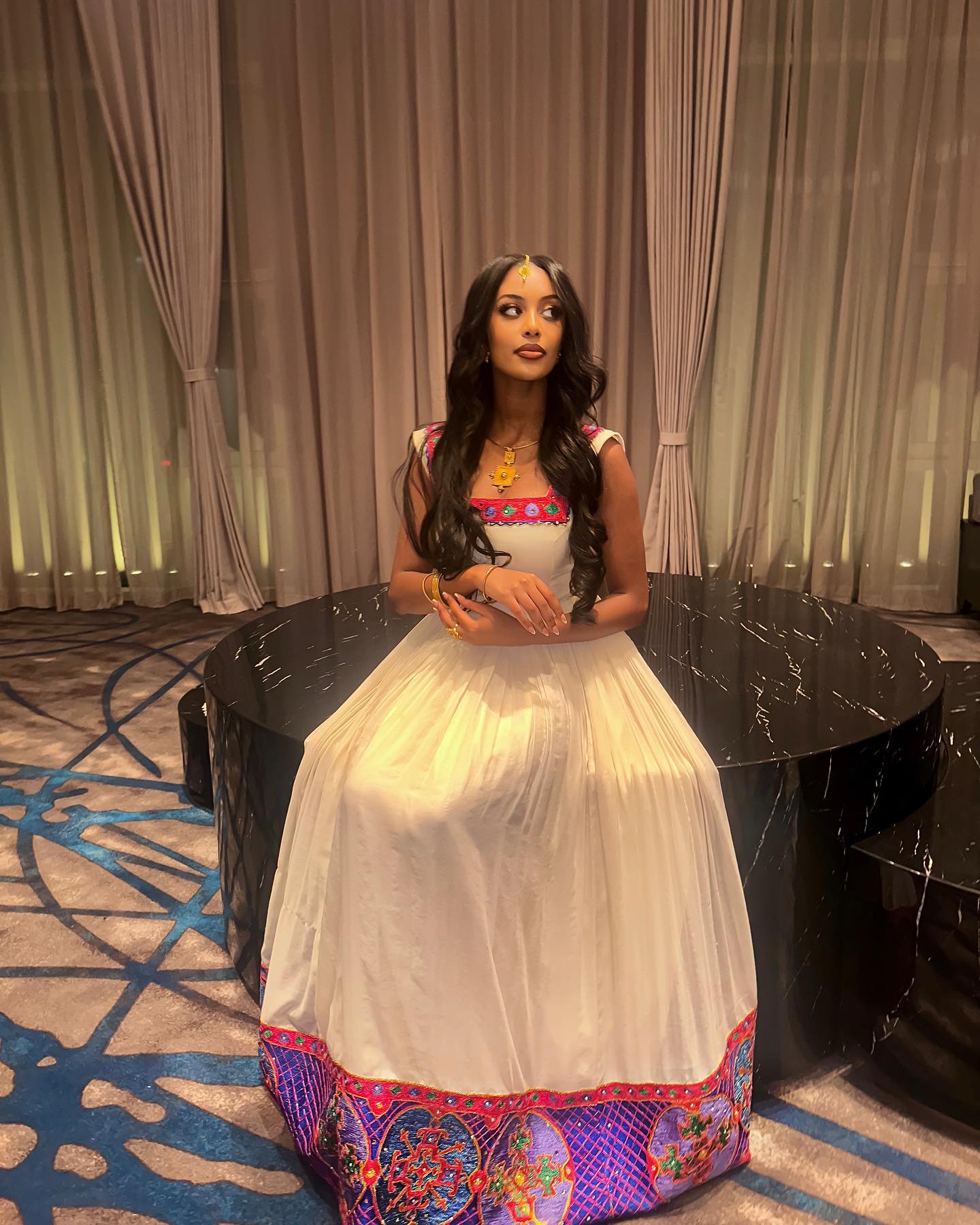 Classic Habesha Kemis Handwoven Ethiopian Dress Habesha Dress for Special Occasion 398