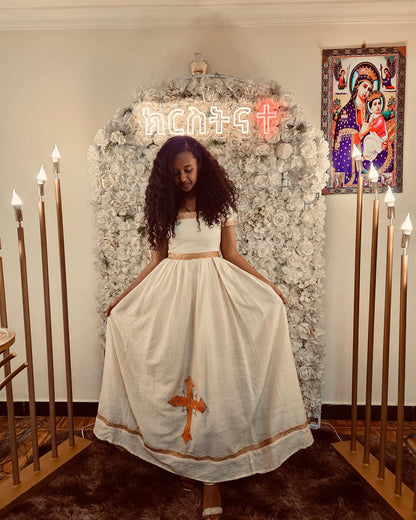 Habesha Dress Simple Design Habesha Kemis Ethiopian Style