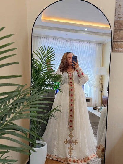 Habesha Dress Inspired by Heritage Ethiopian Clothing with Cultural Elegance