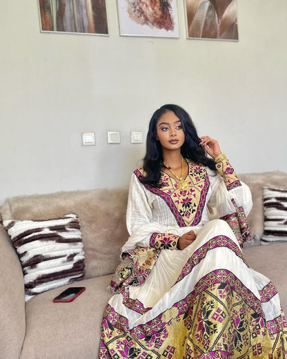 Habesha Kemis Classic Habesha Dress & Traditional Ethiopian Dress