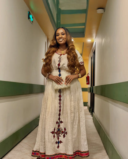 Habesha Kemis Authentic Habesha Dress Traditional Ethiopian Dress