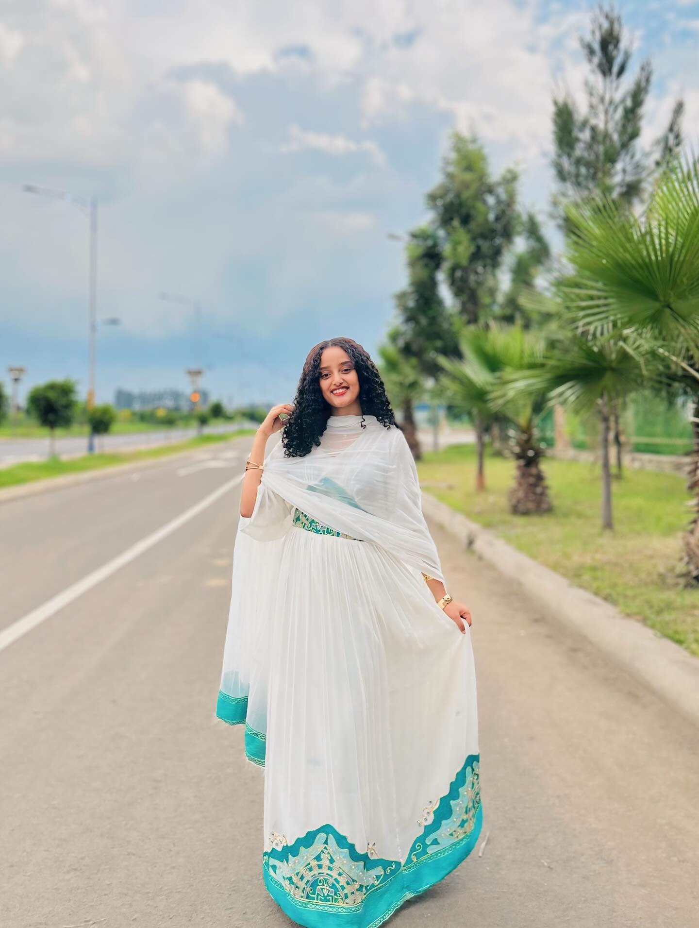 Beautiful Habesha Dress Habesha kemis For Special Events Traditional Ethiopian Dress 476