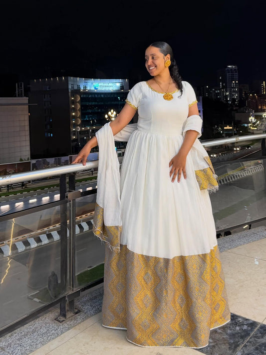 Charming Habesha Dress Style for Cultural Moments