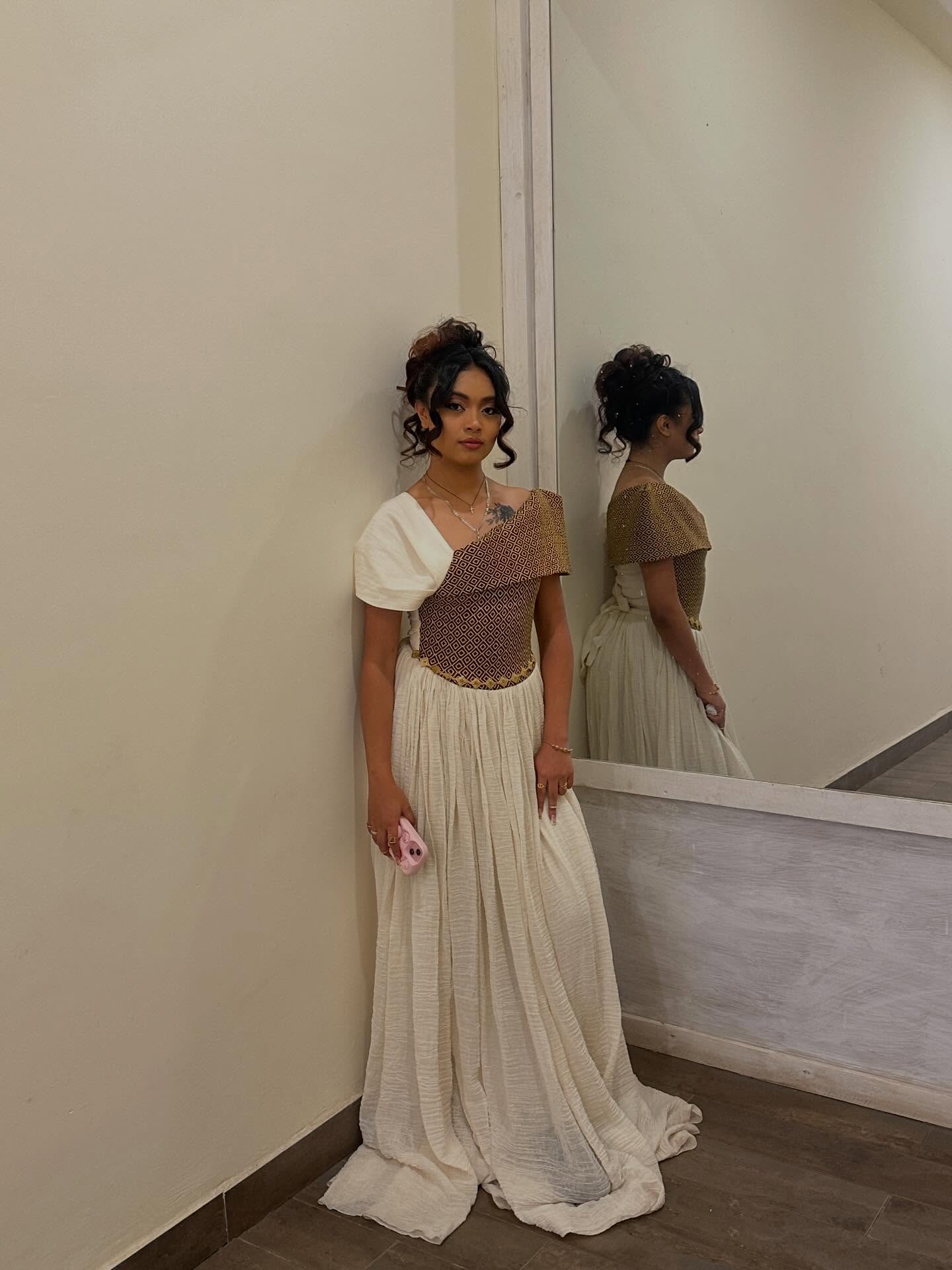 Stylish Habesha Dress Simple Design Elegant Habesha Kemis