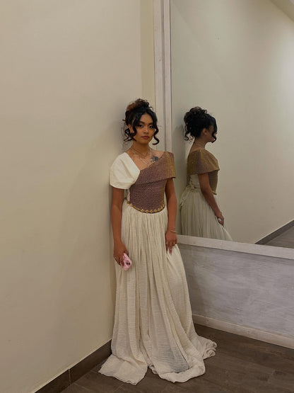 Stylish Habesha Dress Simple Design Elegant Habesha Kemis