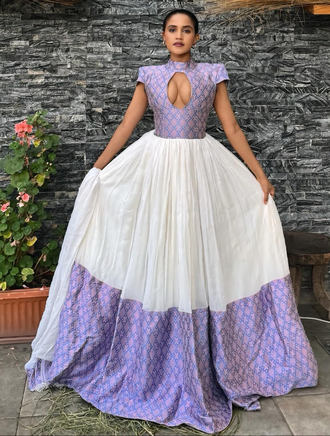 Contemporary Ethiopian Clothing Stylish Habesha Kemis & Habesha Dress Statement Design