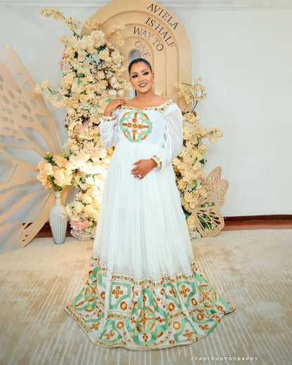 Timeless Sophistication Habesha Dress Graceful Habesha Kemis