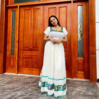 Simple Stunning Habesha Kemis Habesha Dress Modern Ethiopian Dress Style