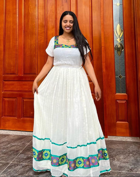Simple Stunning Habesha Kemis Habesha Dress Modern Ethiopian Dress Style