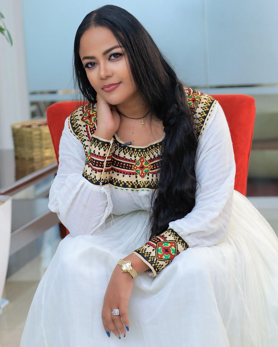 Vibrant Heritage Habesha Dress Exquisite Habesha Kemis