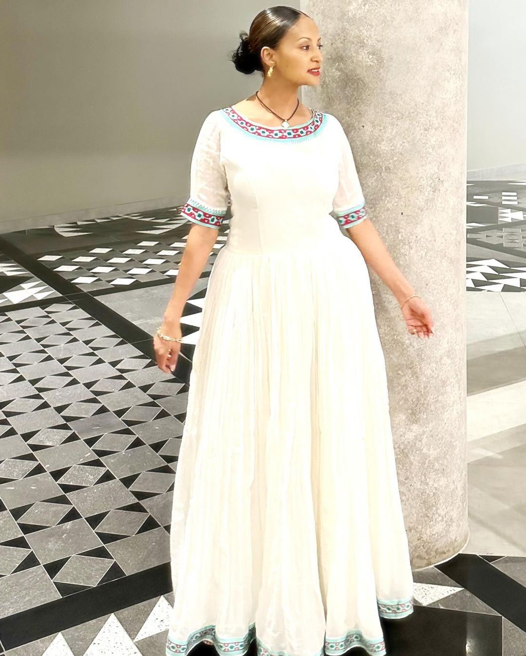 Timeless Simple Habesha Dress Modern Habesha Kemis Ethiopian Dress Style