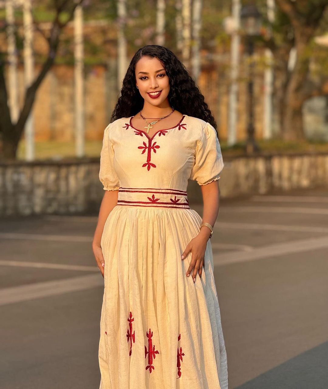 Simple Chic Habesha Dress Style Modern Habesha Kemis Ethiopian Dress Style