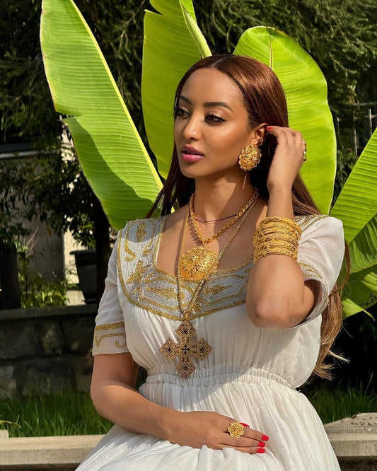 Modern Graceful Habesha Dress Design