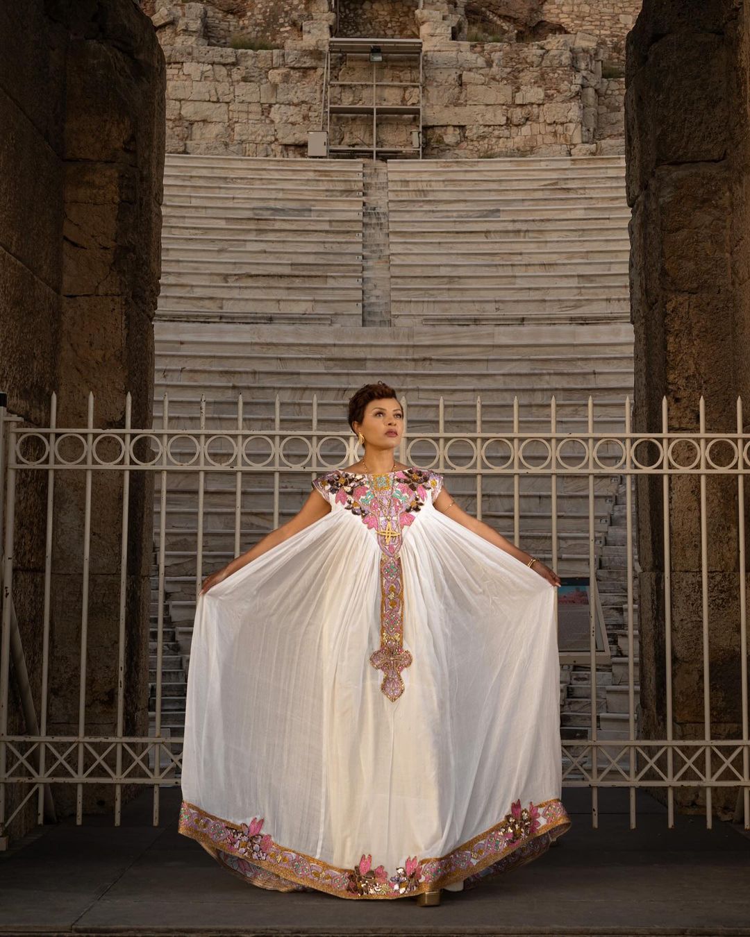 Light Color Habesha dress