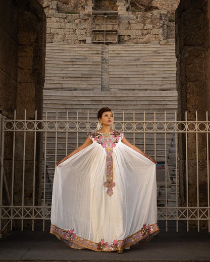 Light Color Habesha dress