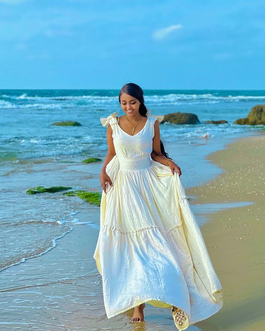 Modern Fusion Habesha Dress