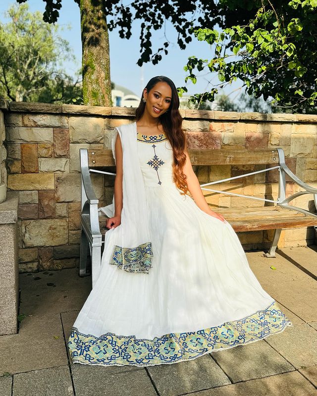 Modern and Beautiful Habesha Dress Ethiopian Traditional Habesha Kemis
