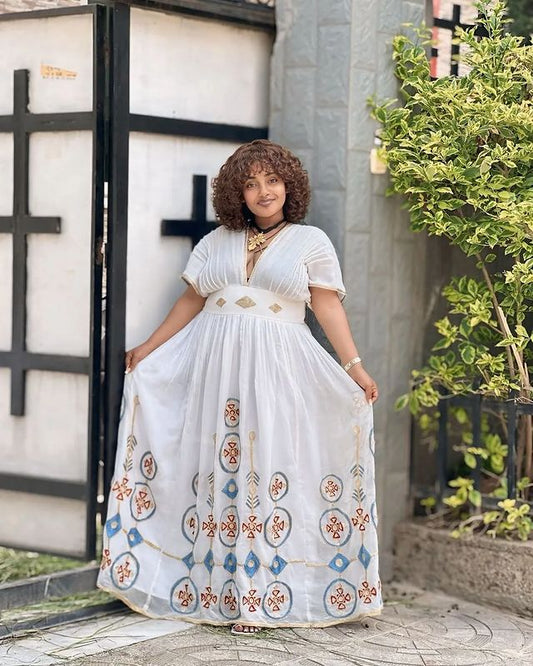 Modern Beautiful Habesha Dress E