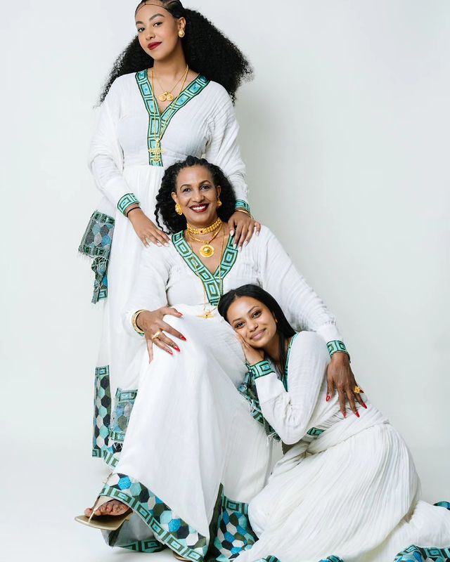 Stylish Habesha Kemis Design
