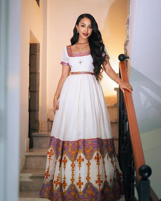 Exquisite Wedding Habesha Dress
