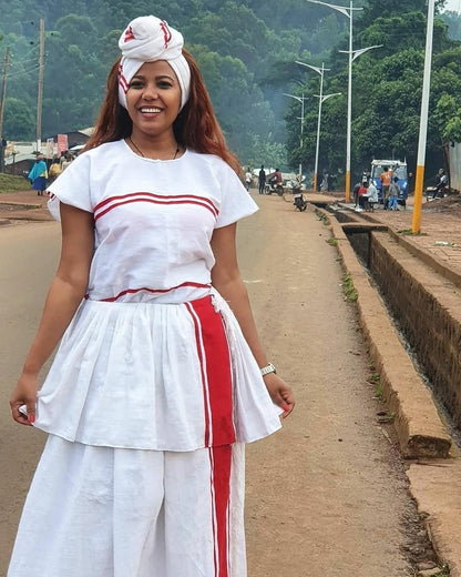 Beautiful Wolayita Cultural Dress Traditional Ethiopian Elegance Wolayta Dress Ethiopian Dress