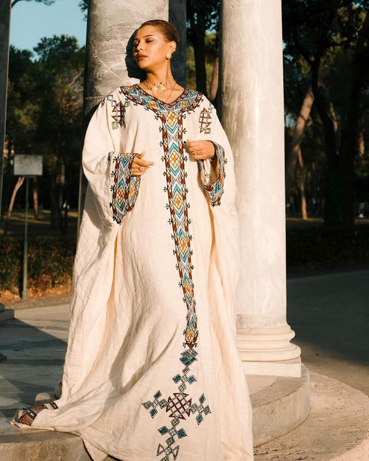 Relaxed Look with Habesha Dress