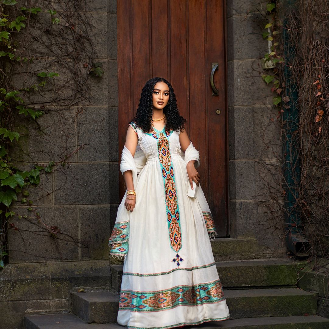 Beautiful Cultural Habesha Dress