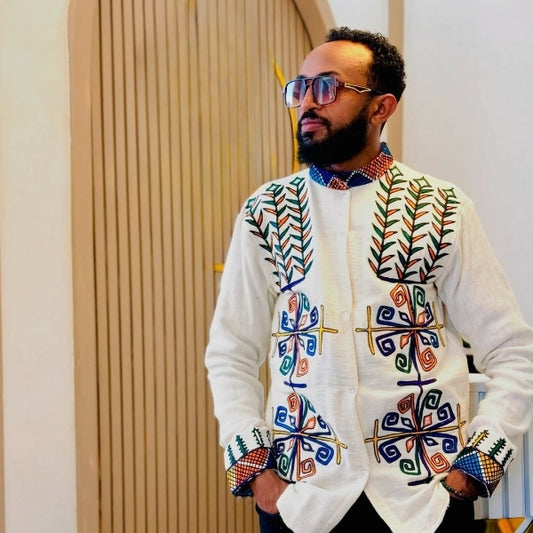 Majestic Handmade Habesha Shirt