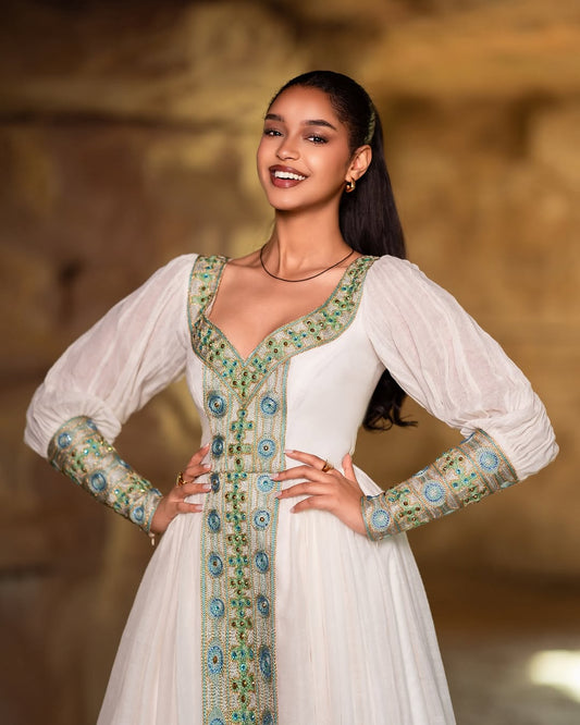 new fashion habesha dress Zuria Ethiopian Habesha Dress Fashion Beautiful Habesha Dress Women's Clothing Store Habesha Dress