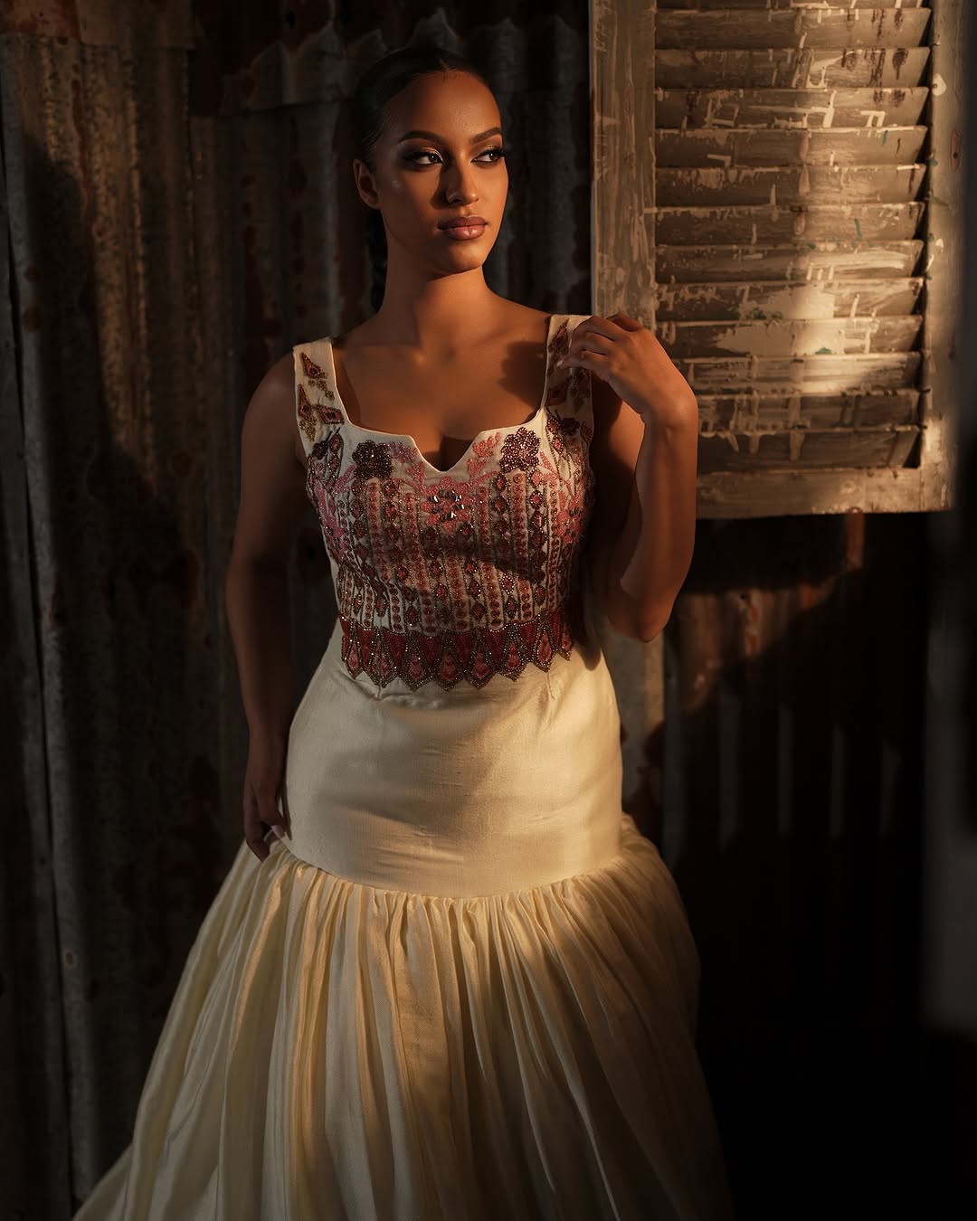 Enchanting Pink Traditional Ethiopian Clothing: with Flowery Details Ethiopian Wedding Dress Stunning Habesha Wedding Dress