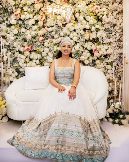 Gorgeous Habesha Wedding Dress 