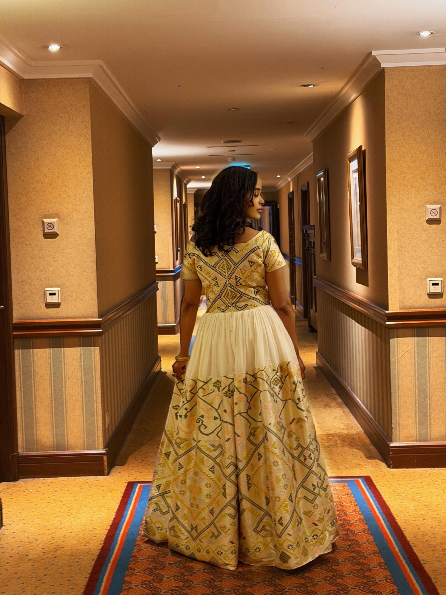 Handwoven Habesha Kemis Classic Habesha Dress Timeless Ethiopian Clothing For Festive 779