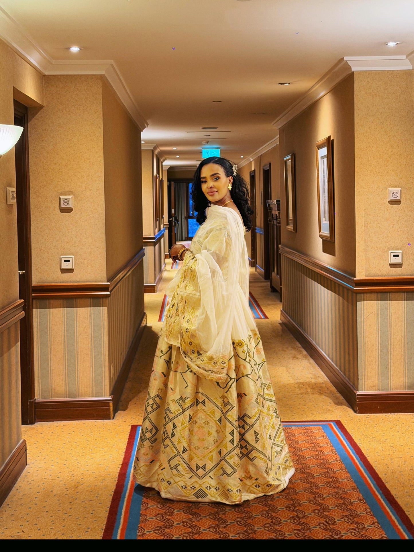 Handwoven Habesha Kemis Classic Habesha Dress Timeless Ethiopian Clothing For Festive 779