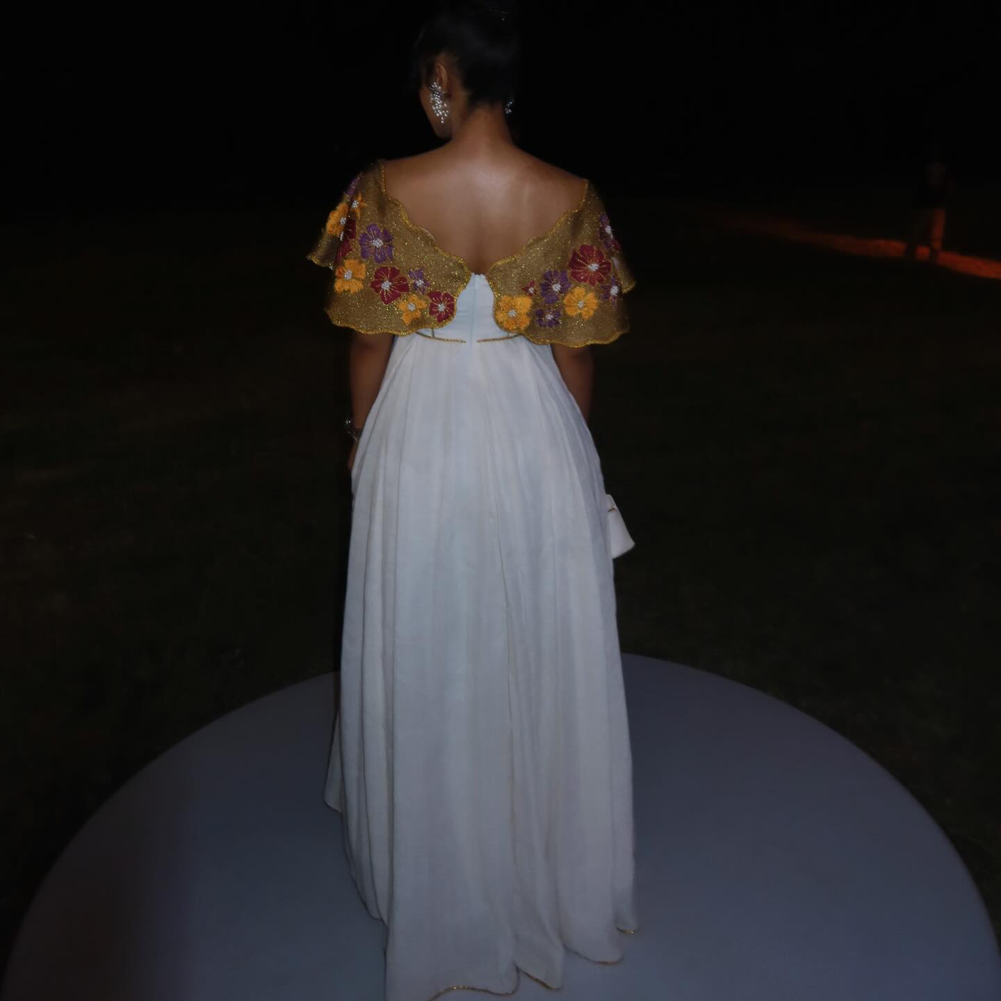 Traditional Ethiopian Dress Sophisticated Habesha Dress Floral Gold Embellishment Habesha Kemis 813