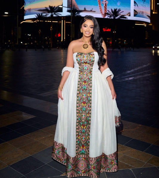 Traditional Ethiopian Dress Stylish Ethiopian Dress 