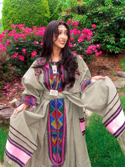 Colorful Raya Traditional Dress Cultural Habesha Dress Habesha Kemis for Festive Celebrations 828