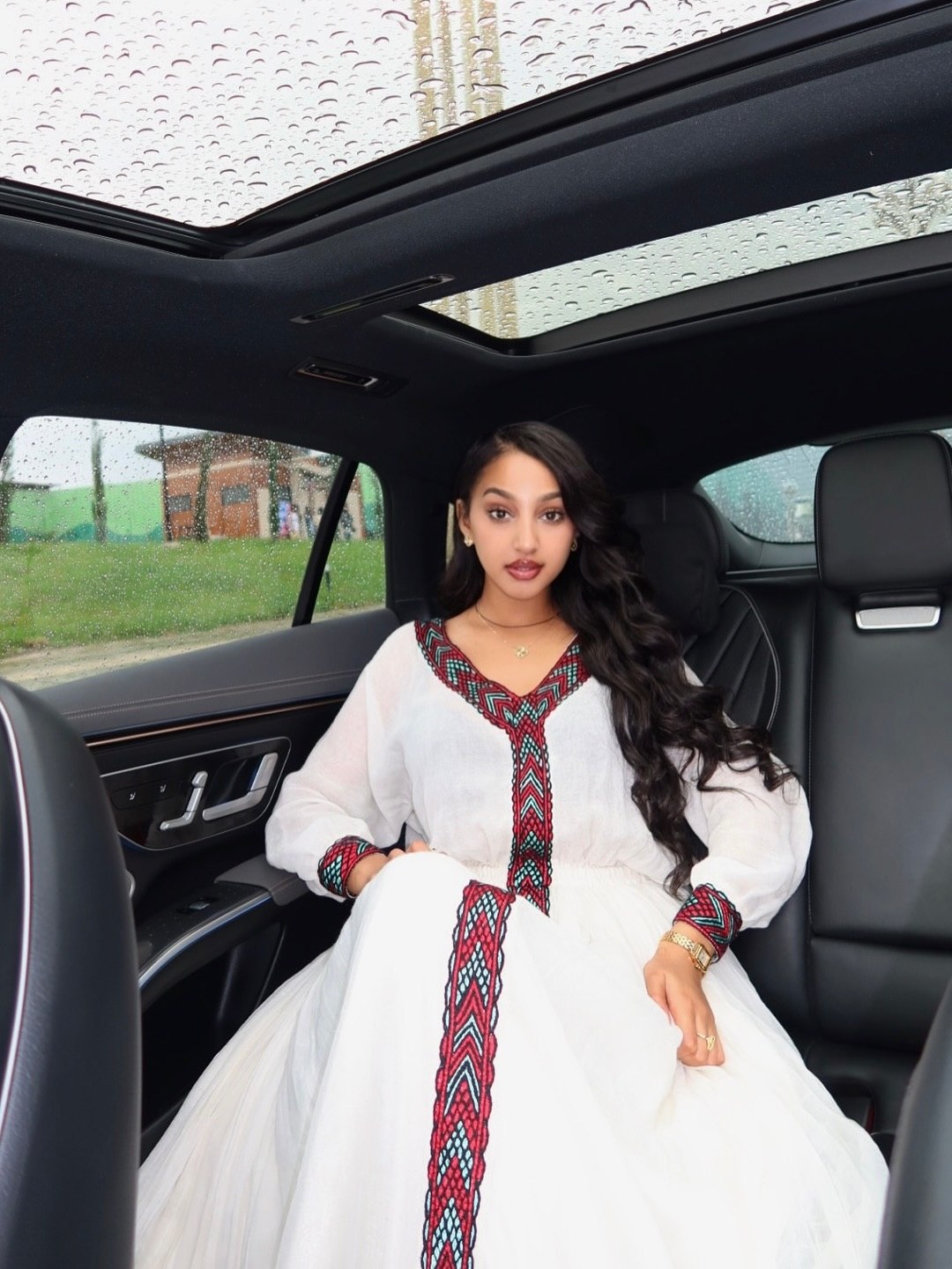 Long Sleeve Habesha Kemis Refined Traditional Weaving Habesha Dress Ethiopian Dress 845