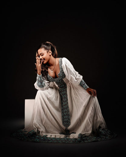 Graceful Long Sleeve Habesha Dress Timeless Habesha Kemis Refined Cultural Ethiopian Dress 859