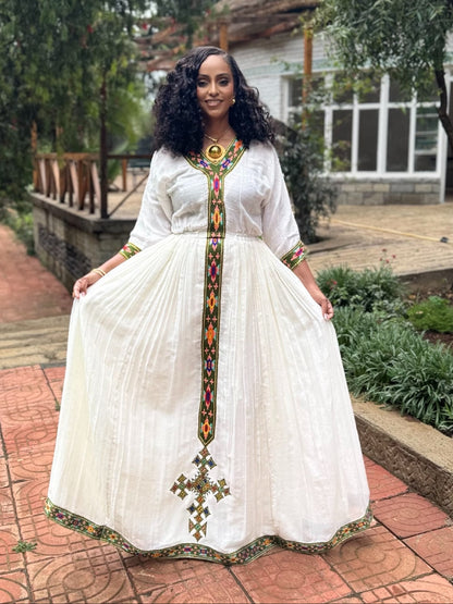 Luxury Habesha Cloth Premium Traditional Ethiopian Clothing
