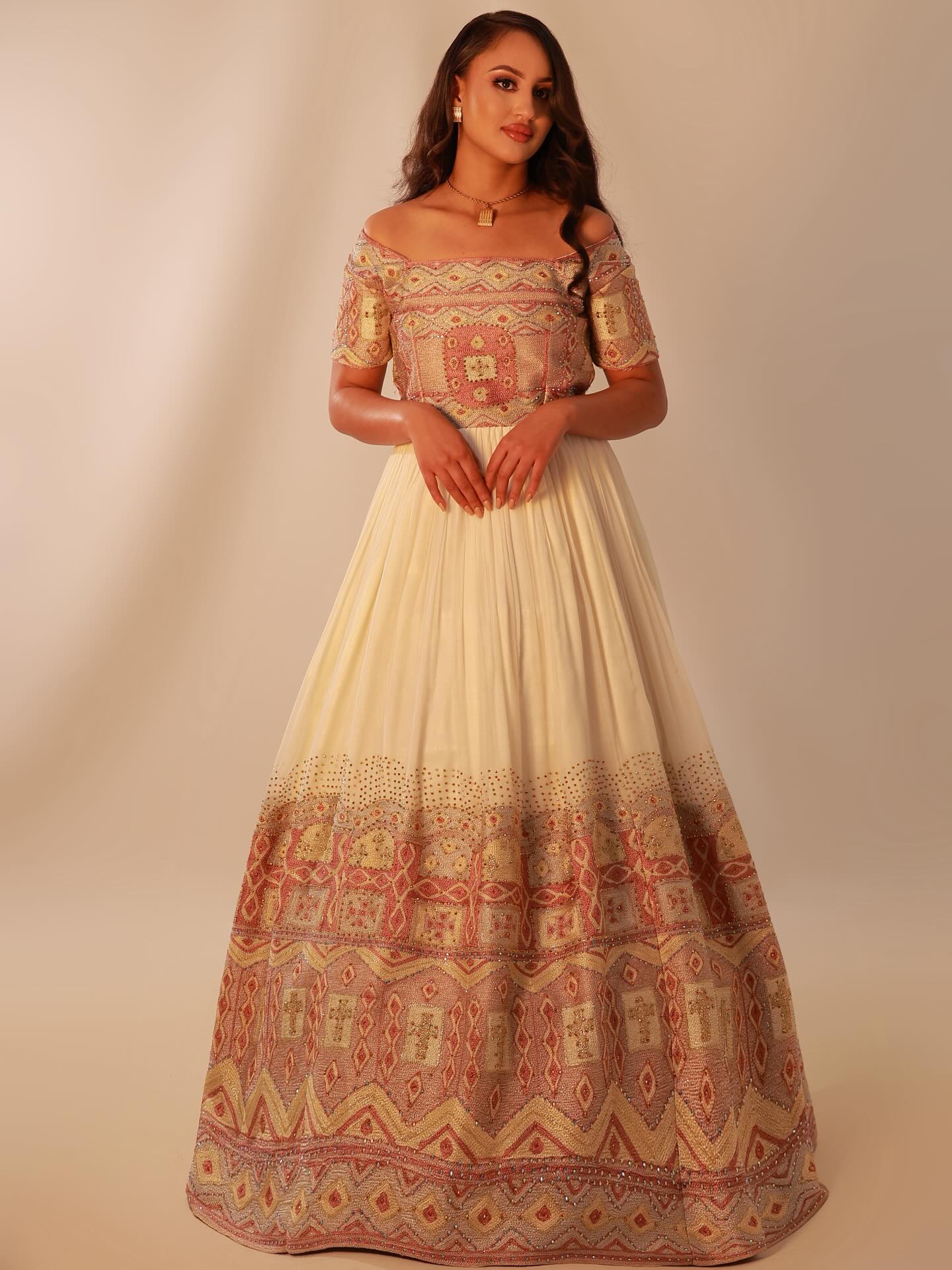 Premium Ethiopian Clothing Couture Habesha Traditional Dress