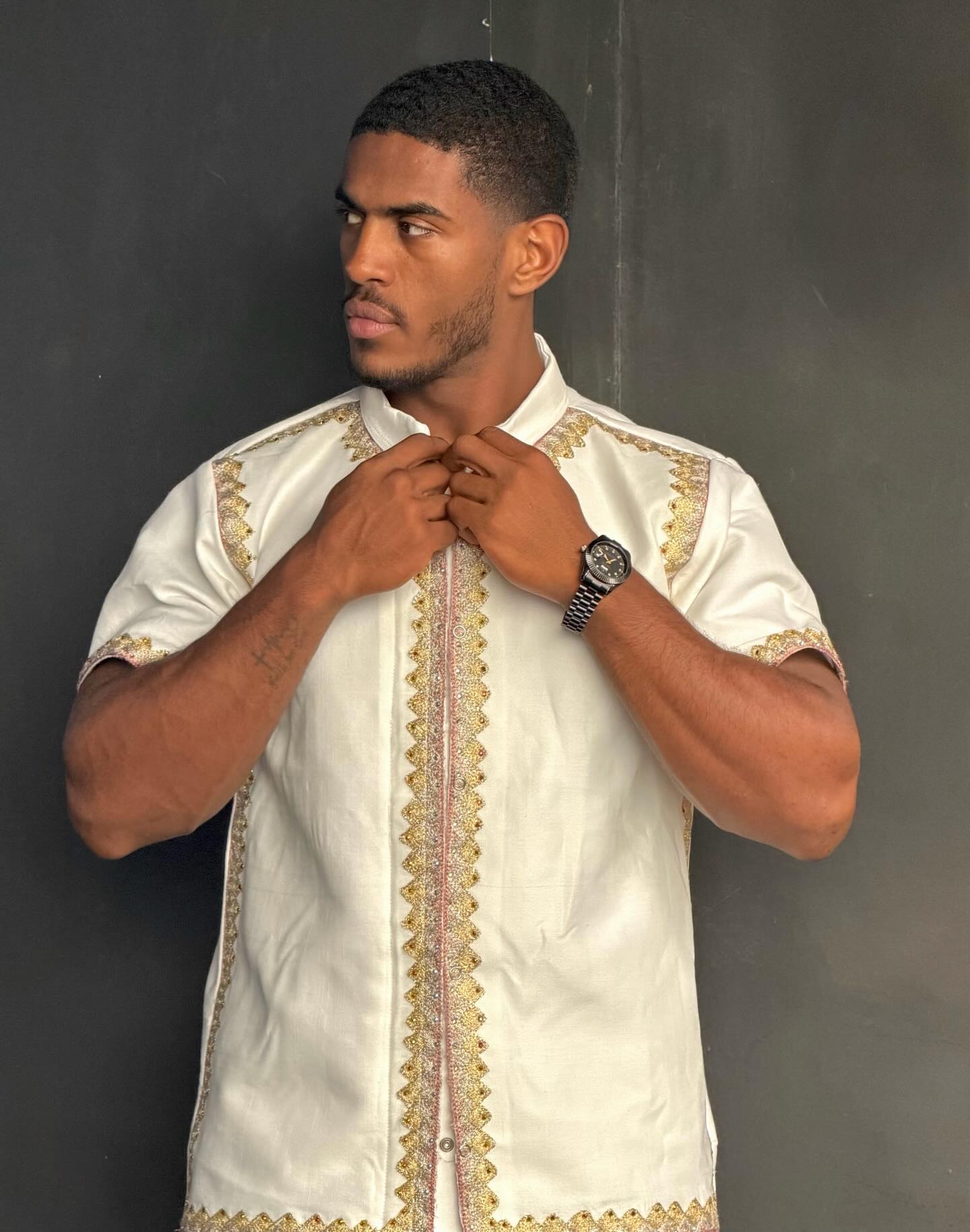 Luxury Men's Habesha Clothing Premium Cultural Ethiopian Men's Wear 
