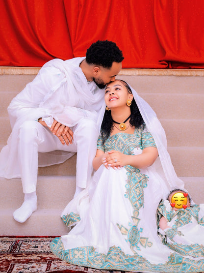 Luxury Ethiopian Wedding Outfits Premium Habesha Couple Clothing Hub