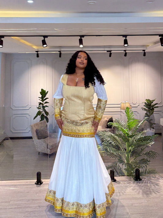 Chic Habesha Traditional Dress – Modern Eritrean & Ethiopian Style