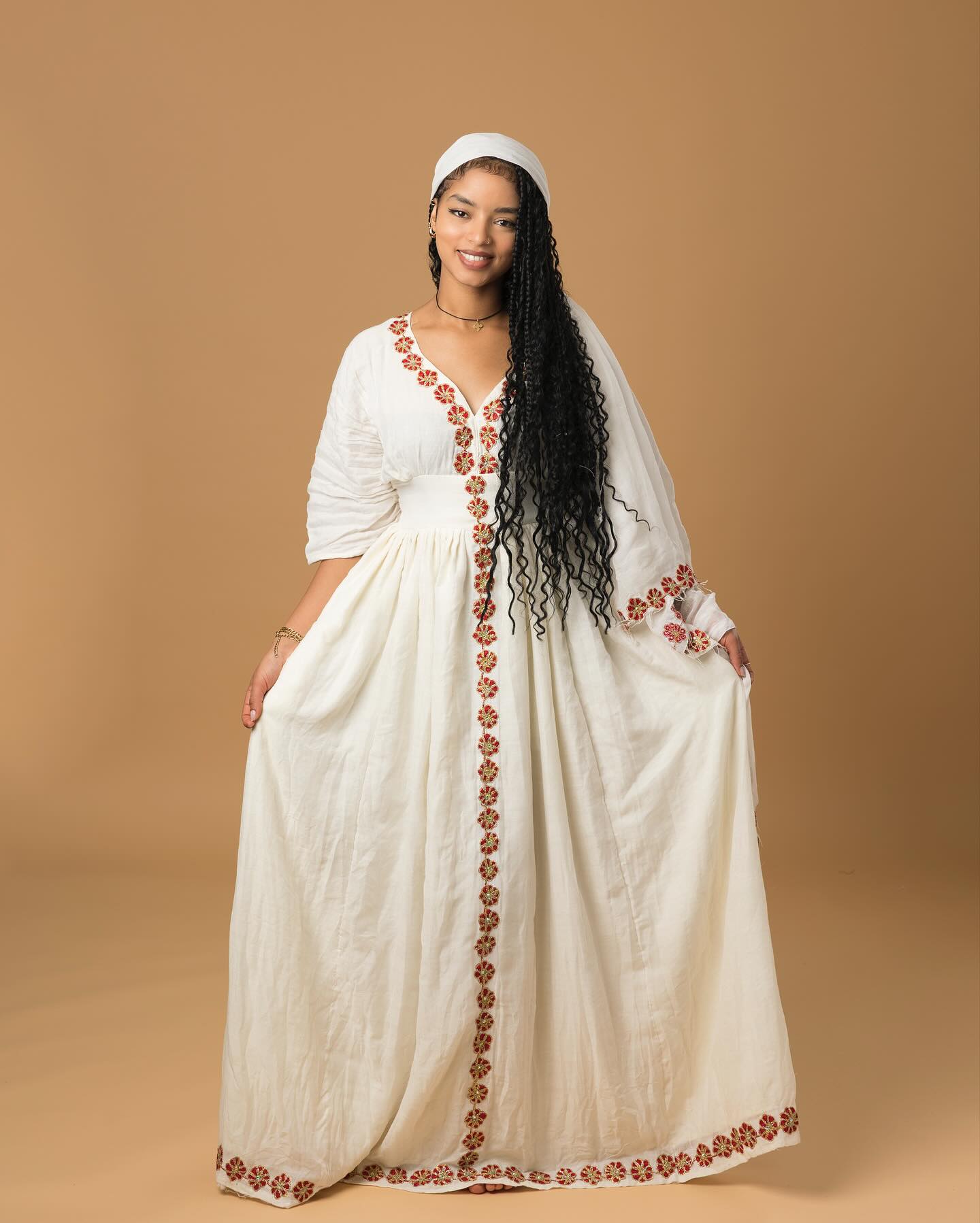 Stunning Habesha Dress Authentic Habesha Kemis & Traditional Ethiopian Dress 191