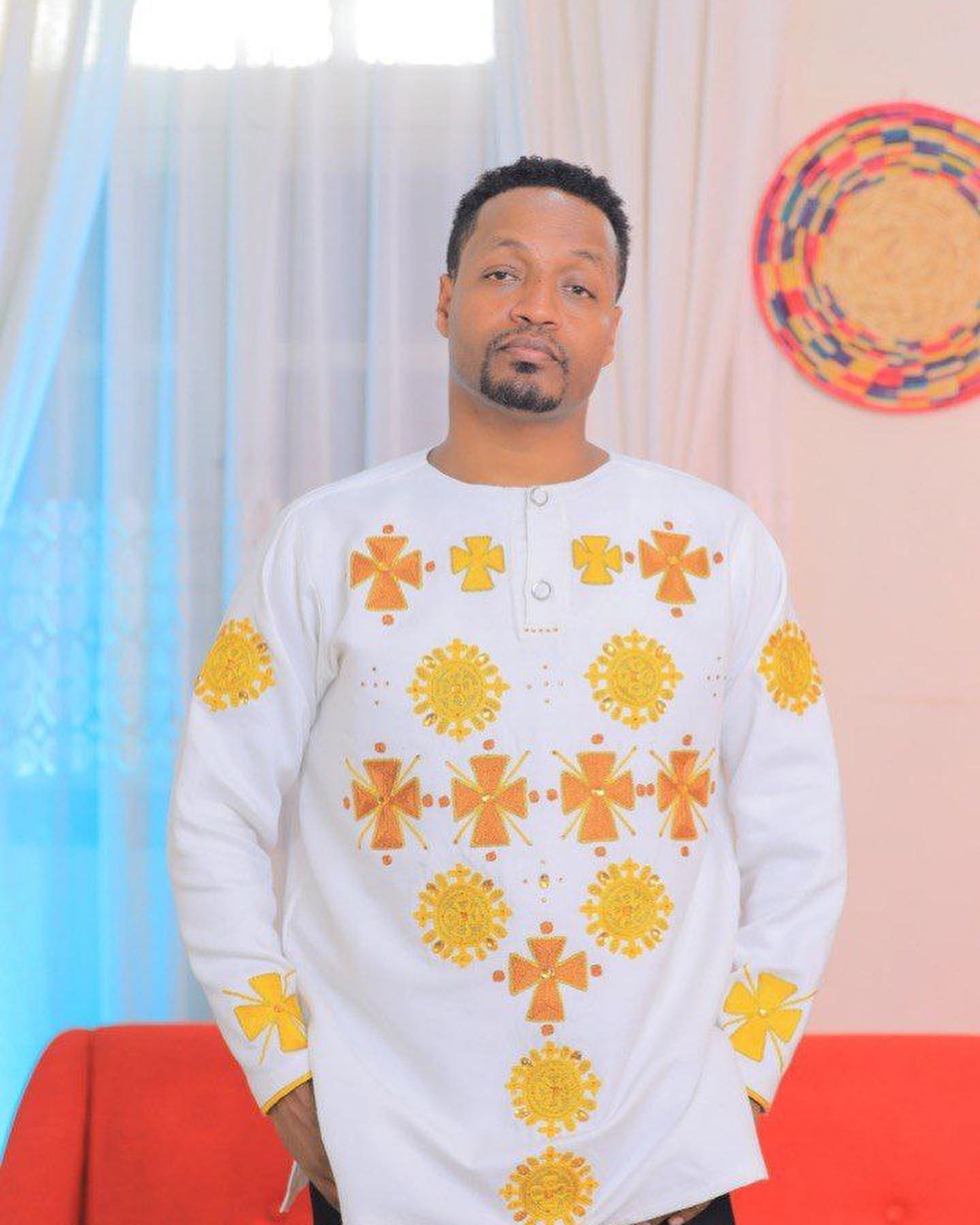 Men’s Habesha Outfit Authentic Ethiopian Cultural Clothing  Eritrean Traditional Men's Wear 238