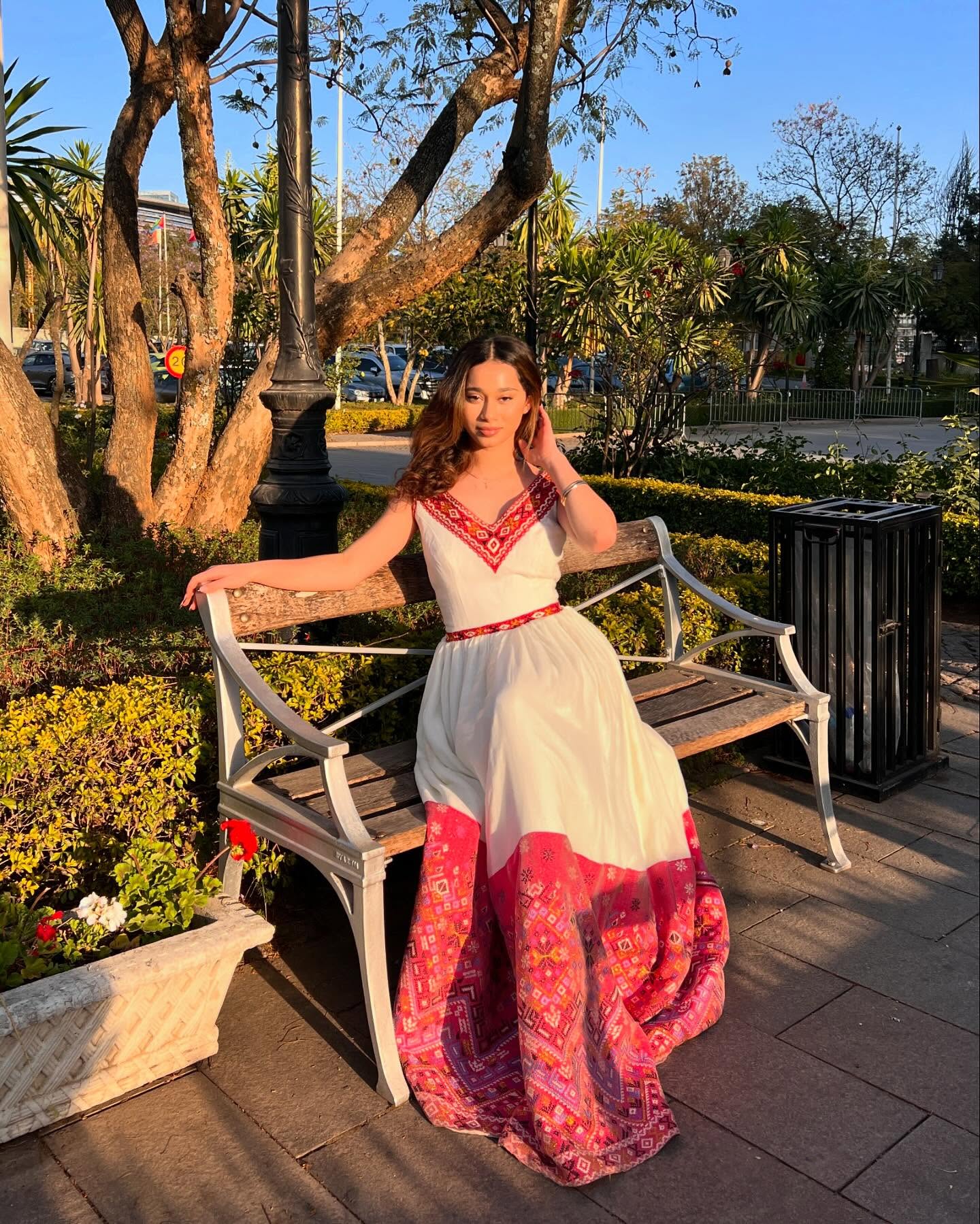 Ethiopian Traditional Dress Classic Habesha Kemis Detailed Traditional Design Habesha Dress 290